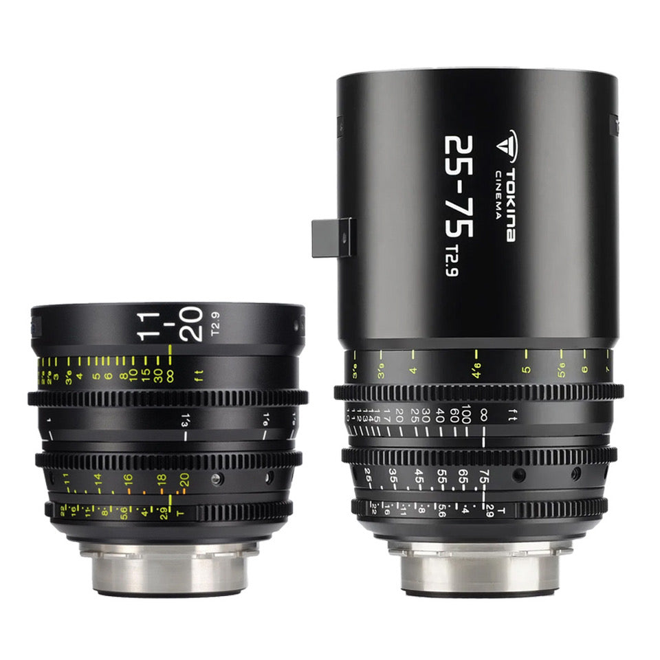 11-20mm + 25-75mm 2-Lens Zoom Kit - Tokina Cinema USA
